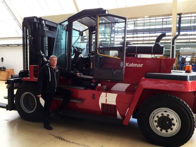 Kalmar 16 ton dieseltruck levererad till tysk uthyrningsfirma